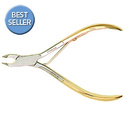 FPO 1/2 Jaw Cuticle Nippers Gold - 011158