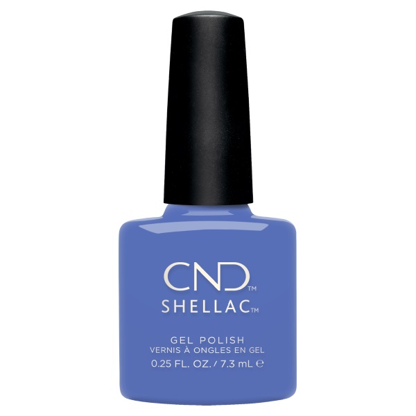 CND Shellac 0.25oz モトリーブルー