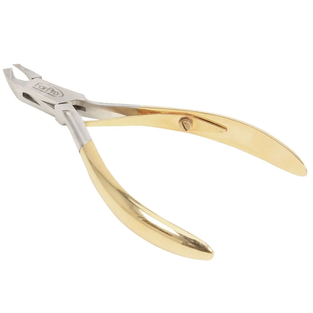 FPO 1/4 Jaw Cuticle Nippers Gold - 011157