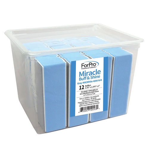 2 ForPro マイクロバッファー＆シャイニー Grey 400/White 4000 12ct