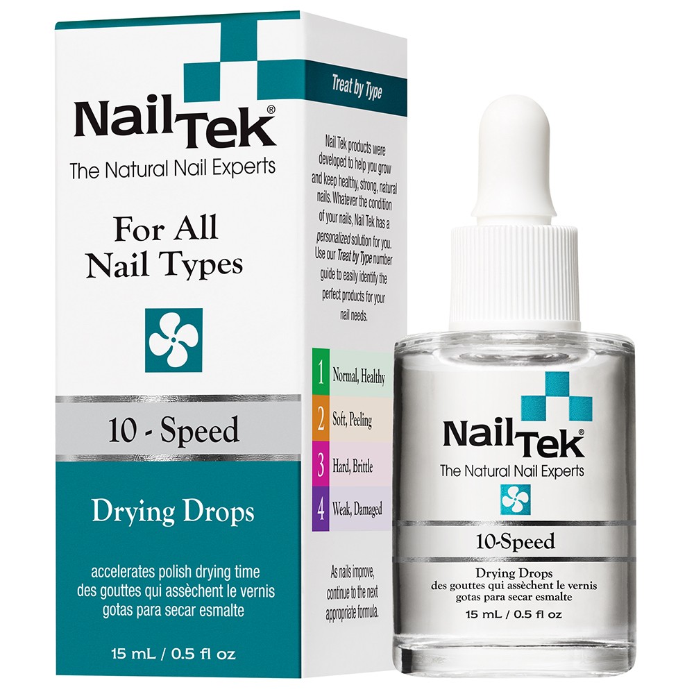 Nail Tek 10スピード ドライング ドロップス 1/2 oz.★