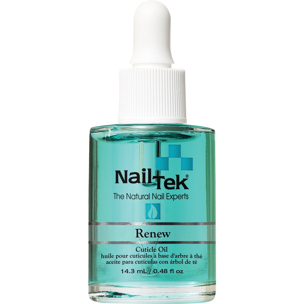 Nail Tek リニュー ナチュラル キューティクルオイル with ティトゥリー 0.5 oz.★