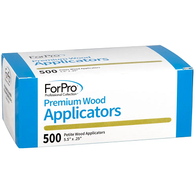 ForPro プレミアム ウッド アプリケーター ぺティ 500ct