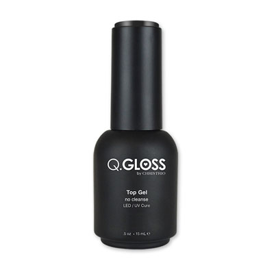 CHRISTRIO Q.GLOSS TOP GEL 0.45 oz.