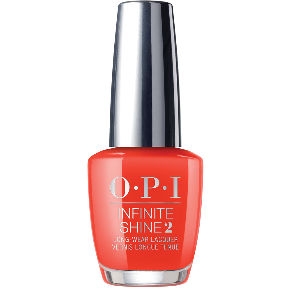 OPI インフィニットシャイン Lisbon - #L22 ア レッド-バイバル シティ