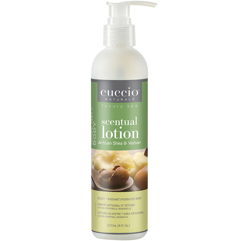 Cuccio Naturale Scentual Lotion Shea & Vetiver 8oz -#3372