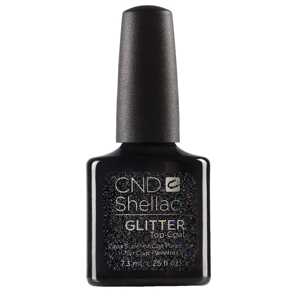 CND Shellac グリッター トップコート 1/4 oz.