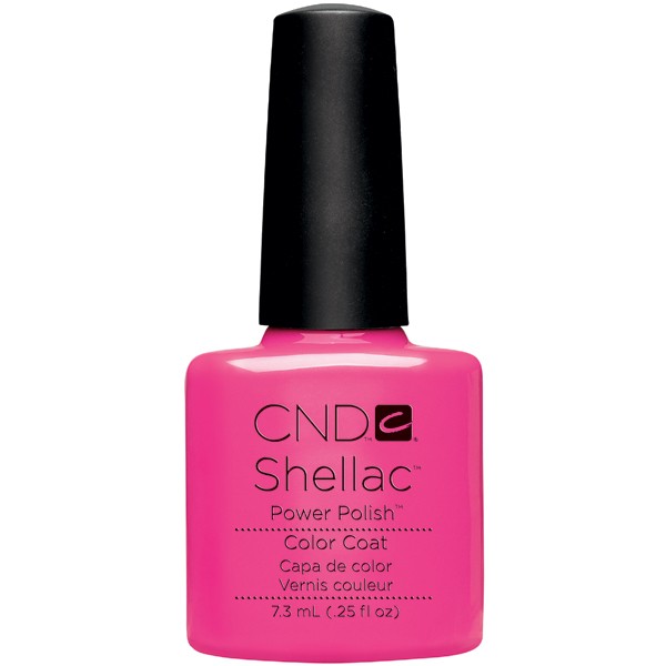 CND Shellac Garden Muse - Hot Pop Pink