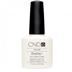 CND Shellac 0.25oz - スタジオ ホワイト