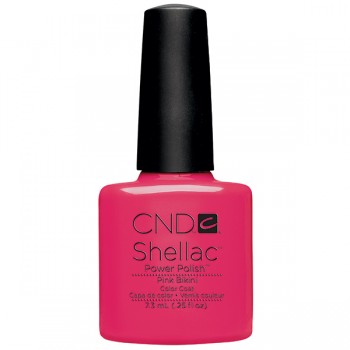 Shellac Power Polish Pink Bikini .25 oz. - Summer Splash