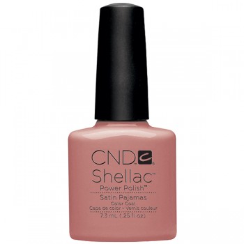 CND Shellac 0.25oz - サテン パジャマ