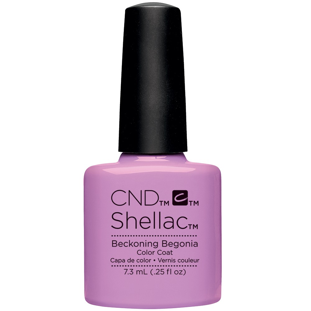 CND Shellac Garden Muse - Beckoning Begonia