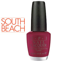 OPI Nail Lacqure - B78 Miami Beet