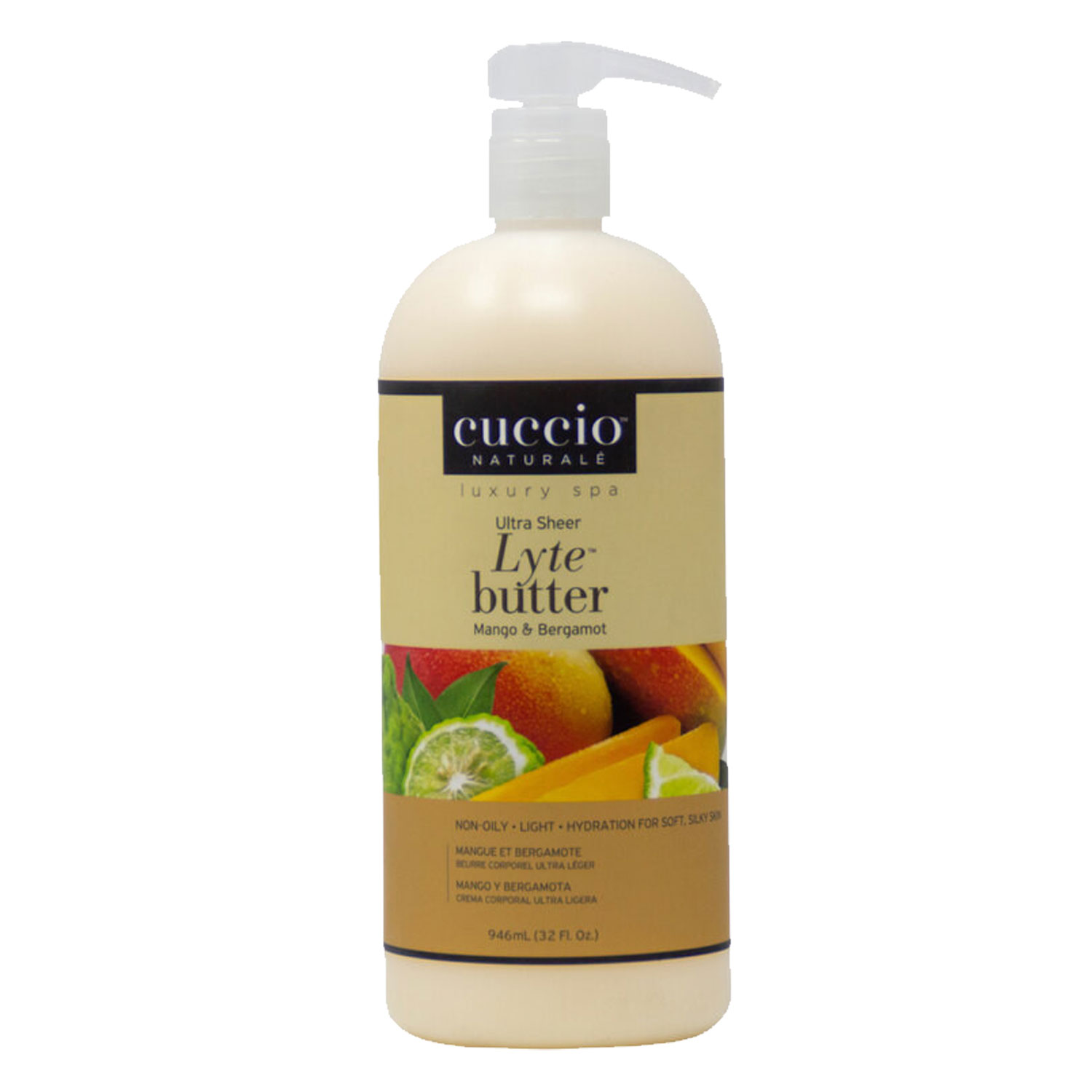 cuccio Lyte Ultra Sheer Body Butter 946 mL (32 fl oz.)