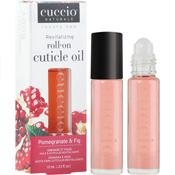 Cuccio Naturale Roll-On Cuticle Revitalizing Oil - Pomegranate &