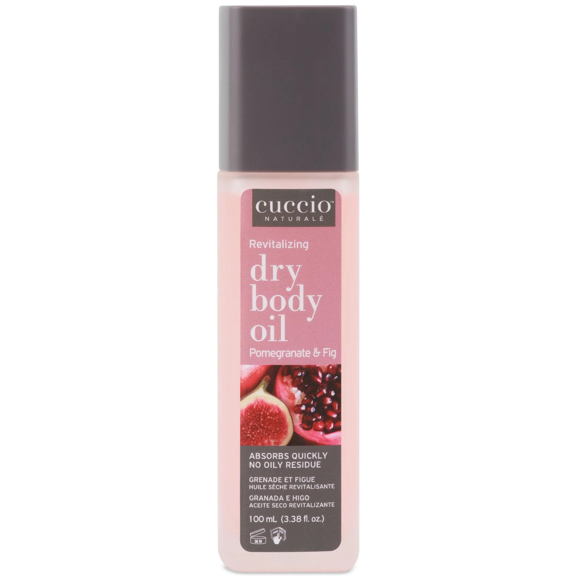 CUCCIO ドライボディオイル 3.38oz - ポメグラネト＆フィグ (100ML)