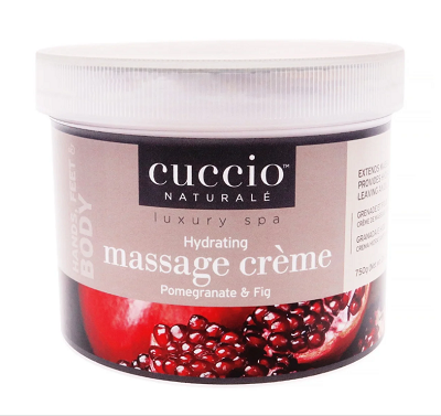 Cuccio マッサージクリーム 26oz (768g) - ザクロ＆イチジク（5-Free）