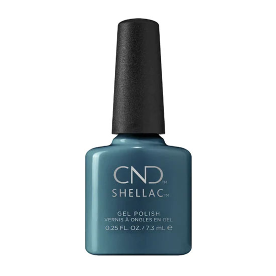 CND Shellac インフォール ブルーム - #411 ティール タイム