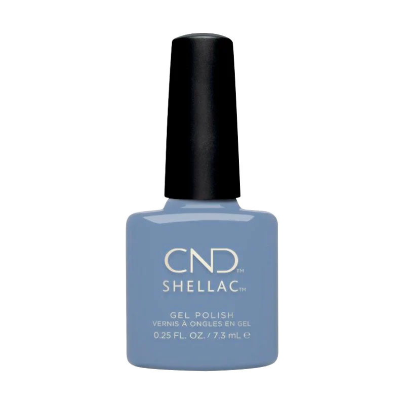 CND Shellac Color World - #431 Vintage Blue Jeans