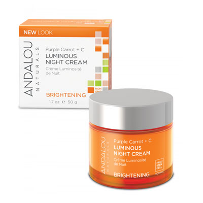 Andalou Naturals パープルキャロットCルミナスナイトクリーム 50ml