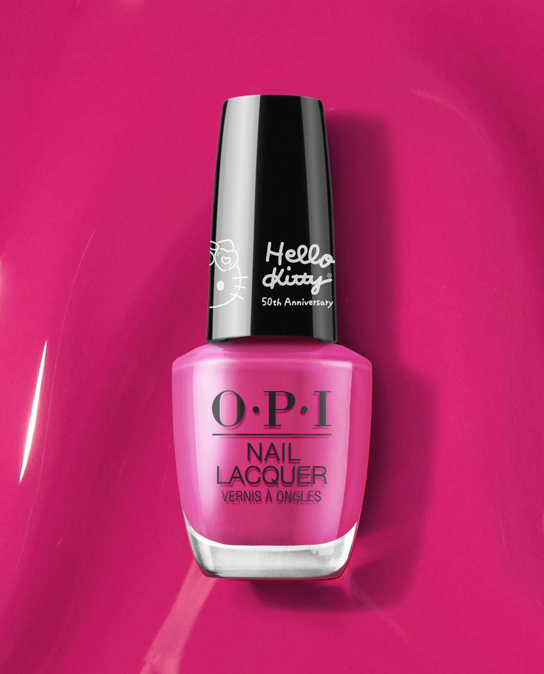 OPI ハローキティ 50th アニバーサリー コレクション 2024 - #NLHK05 フォロー ユァ ハート