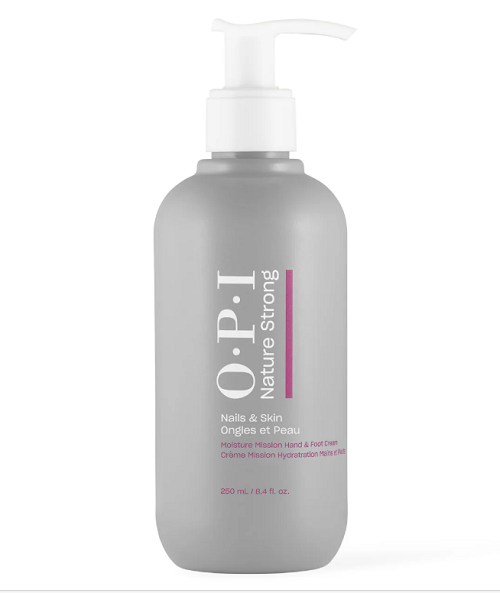 0 OPI ネイチャーストロング モイスチャーミッションハンド&フットクリーム 8.4oz / 250ml (9-Free)