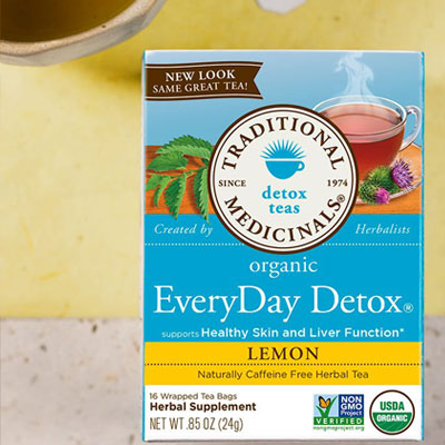 Traditional Medicinals Lemon Everyday Detox 16 bag
