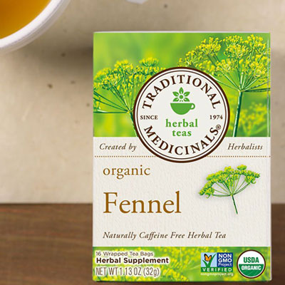 Traditional Medicinals Fennel Tea 16 bag